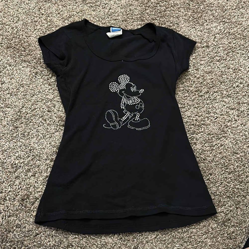 Mikey mouse rhinestone shirt!